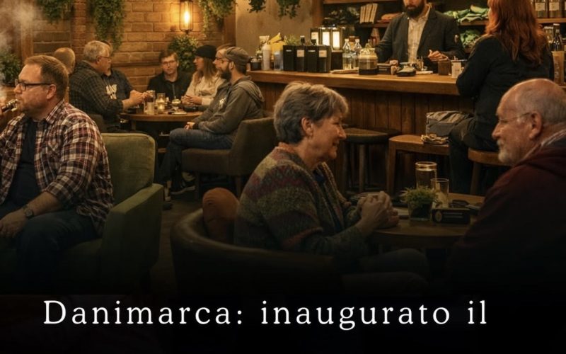 Dinamarca con su primer club Cannábico