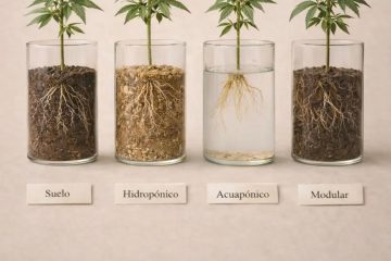 Diferentes formas de cultivo cannabis