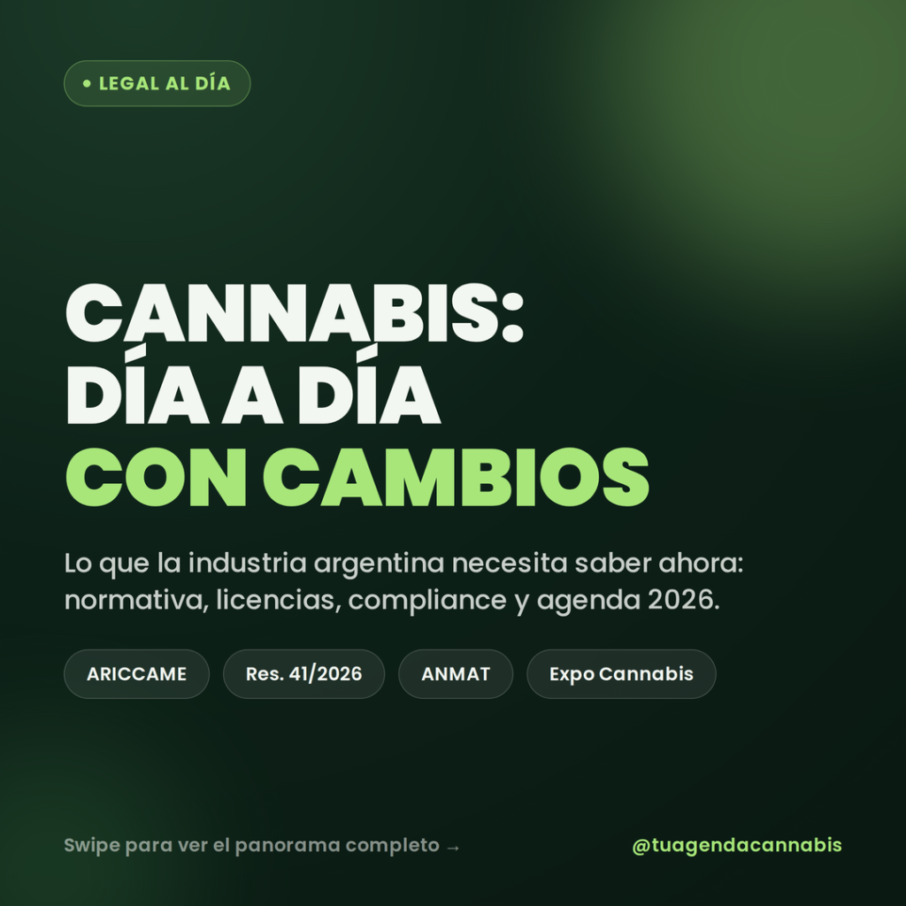 Cannabis los cambios del día a día