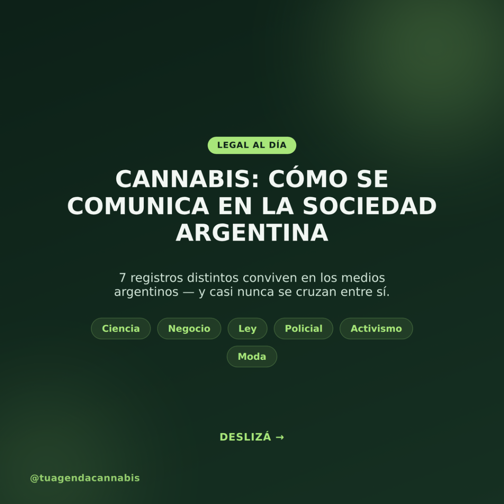 Cannabis y comunicación